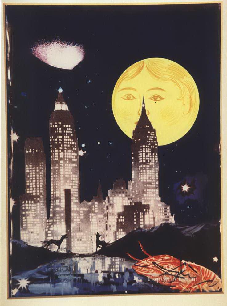 The Moon Surrealism Oil Paintings